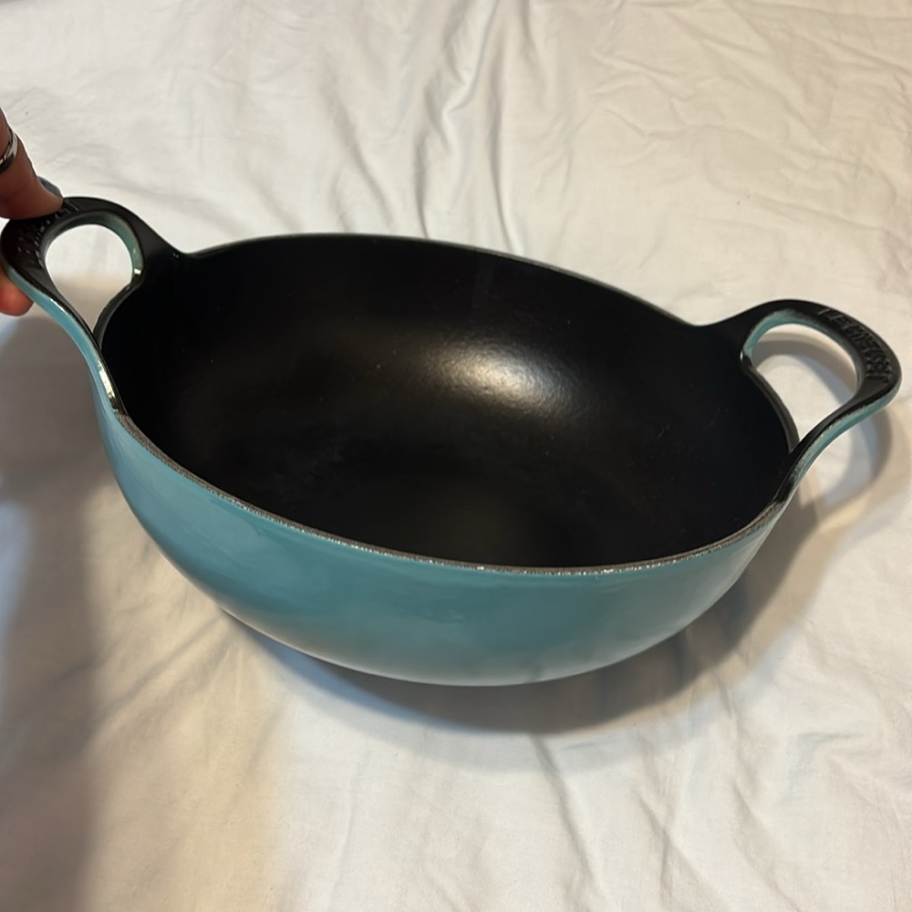 Turquoise Le Creuset Balti Dish